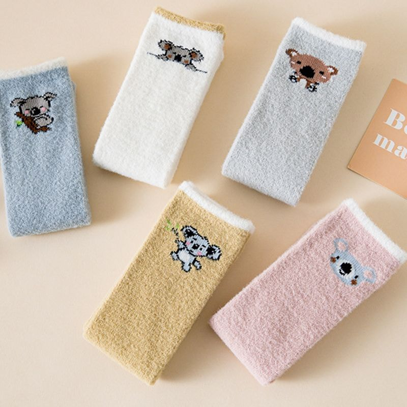 Kindersocken für Jungen und Mädchen, Plüsch gerade Kniesocken, Herbst- und Winterdicke Imitation Nerzfell Baby Langrohr Socken Kindersocken für Jungen und Mädchen, Plüsch gerade Kniesocken, Herbst- und Winterdicke Imitation Nerzfell Baby Langrohr Socken