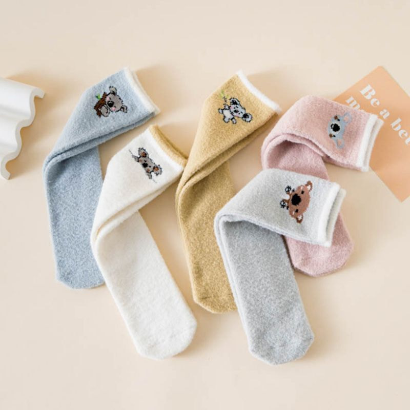 Kindersocken für Jungen und Mädchen, Plüsch gerade Kniesocken, Herbst- und Winterdicke Imitation Nerzfell Baby Langrohr Socken Kindersocken für Jungen und Mädchen, Plüsch gerade Kniesocken, Herbst- und Winterdicke Imitation Nerzfell Baby Langrohr Socken