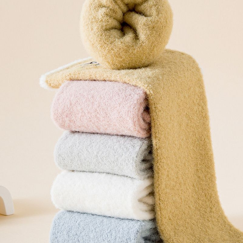 Kindersocken für Jungen und Mädchen, Plüsch gerade Kniesocken, Herbst- und Winterdicke Imitation Nerzfell Baby Langrohr Socken Kindersocken für Jungen und Mädchen, Plüsch gerade Kniesocken, Herbst- und Winterdicke Imitation Nerzfell Baby Langrohr Socken