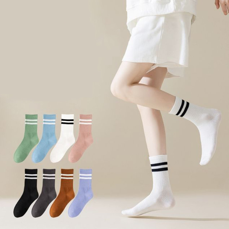Frühlings- und Herbst -Yoga -Übungs -Fitness -Baumwollsocken Frauen mittlere Socken Frühlings- und Herbst -Yoga -Übungs -Fitness -Baumwollsocken Frauen mittlere Socken