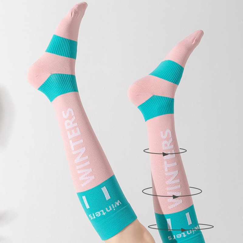 Sportmuskeln können Socken für die professionelle Fitness von Frauen, Laufen, Springenseil, Druck, Schläbnisbeine, Wadensocken komprimieren Sportmuskeln können Socken für die professionelle Fitness von Frauen, Laufen, Springenseil, Druck, Schläbnisbeine, Wadensocken komprimieren